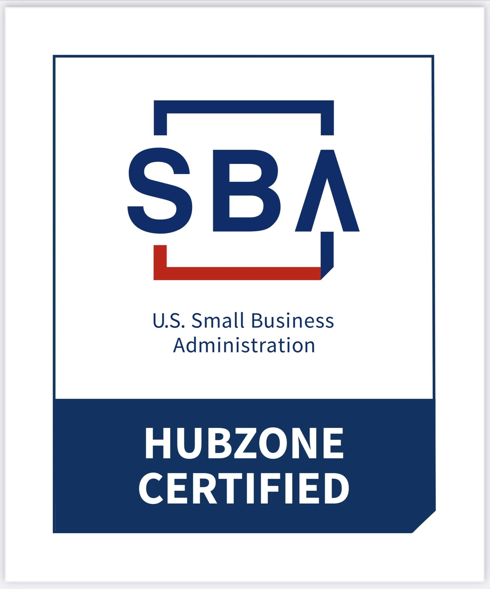 SBA HUBZone Certified